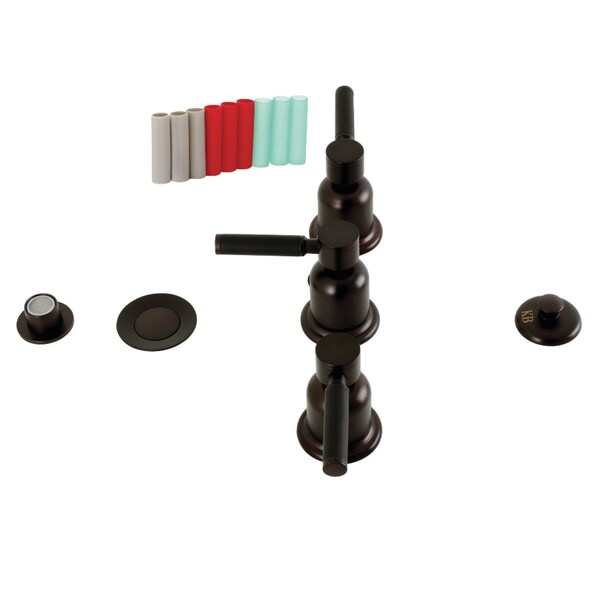ThreeHandle Bidet Faucet, Oil Rubbed Bronze